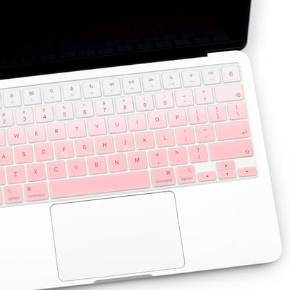 Keyboard Cover for 2026 New MacBook Neo 13 inch with Apple A18Pro Chip/A3404, MacBook Neo 13.0'' A18 Pro Accessory, US Layout Keyboard Skin-OPink - color: OPink