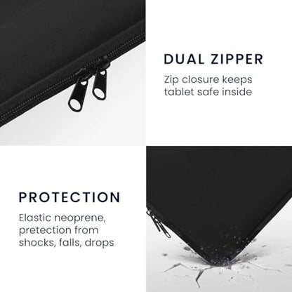 Neoprene Laptop Sleeve 11" - color: Black, size: 11"