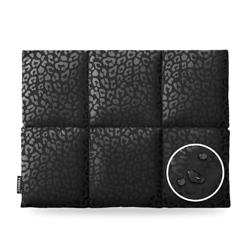 Vandel Puffy Laptop Sleeve 13 inch - 14 inch Waterproof Laptop Sleeve Case | Compatible with 13 inch MacBook Air/Pro 13 / MacBook Pro 14, iPad Pro 12.9, 13.3 in HP Dell, Air Case, Computer Bag Cover - color: r. Grid Black Leopard