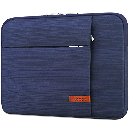 Lacdo Chromebook Case 11 Inch Laptop Sleeve for 11 Inch Acer HP Lenovo Dell Samsung ASUS Chromebook Spin 3 11, 13 inch New Surface Pro 11 Copilot+PC / 10 9 8 X, 11.6" MacBook Air Computer Bag, Blue - color: Blue, size: 11-11.6 Inch