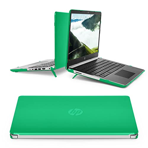 mCover Case Only Compatible for 2020~2022 14" HP 14-DQxxxx / 14-FQxxxx Series Windows PC (NOT Compatible with Any Other HP Models) - Green - color: Green