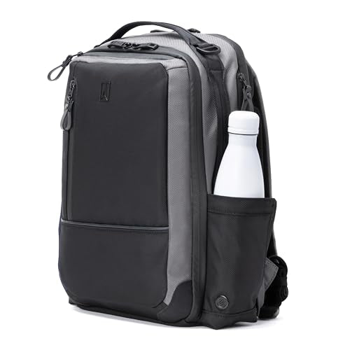 Travelpro Altitude Slim Expandable Travel Laptop Backpack 20-24L, 16 Inch - color: Falcon Grey
