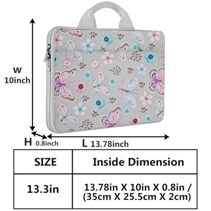 Hseok Laptop Sleeve 13-14 Inch Case Briefcase Compatible with MacBook Neo Pro 14 M5/M4/M3/M2/M1, All Models 13.3 Mac Air/Pro, XPS 13 14, Most Popular 13"-14" Notebooks,B01F01 - color: B01F01, size: 13"-14"