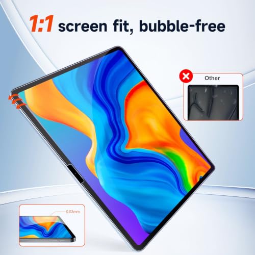 Screen Protector for iPad Pro 13 Inch 2025/2024 [8/7th Gen,M5/M4], iPad Air 13 Inch 2026/2025/2024 [8/7/6th Gen,M4/M3/M2], Tempered Glass Compatible Case Friendly 2-Pack - size: ipad 13 inch