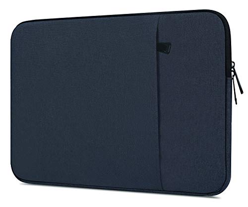 14 inch Waterpoof Laptop Sleeve Case for Dell XPS 15, Insprion 14, Latitude 14, Lenovo Flex 5 14, ideapad 14, HP Chromebook 14, ASUS Vivobook 14, HP Acer Lenovo Dell 14 inch Computer Carrying Bag - color: Navy Blue, size: 14 inch