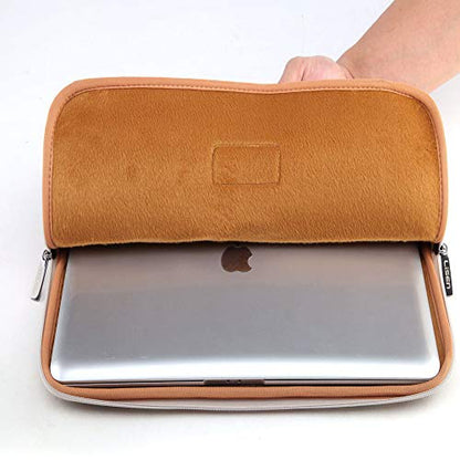 BSLVWG 10 Inch Laptop Sleeve Multi-Color & Size Choices Case/Water-Resistant Neoprene Notebook Computer Pocket Tablet Briefcase Carrying Bag/Pouch Skin Cover - color: Plaid, size: 10 inch