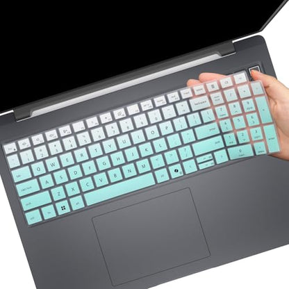 Keyboard Cover for 16" Dell Pro 16/Pro 16 Plus/Pro Max 16 PB16250 PB16255 PC16250 PC16255 MC16250 MC16255 & Pro Max 18 Plus MB1825 (NOT FIT Pro 16 Premium, Dell Pro 3/5/7 16")-OMint - color: OmbreMint