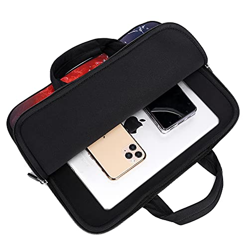 14 15 15.4 15.6 inch Laptop Handle Bag Computer Protect Case Pouch Holder Notebook Sleeve Neoprene Cover Soft Carrying Travel Case for Dell Lenovo Toshiba HP Chromebook ASUS Acer(Cool Soccer) - color: Cool Soccer