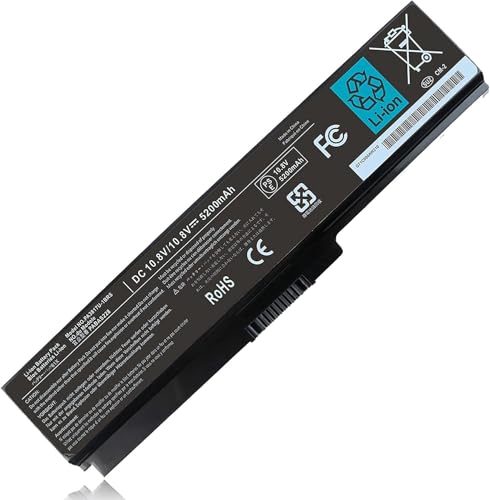 PA3817U-1BRS Battery for Toshiba Satellite P755 P745 L755 L755D L775 L775D | L745 L655 L675 L645 C655 C675 A655 M645 Series P745-S4320 L755-S5153 L655-S5097 L675D-S7104 PA3818u-1BRS PABAS228