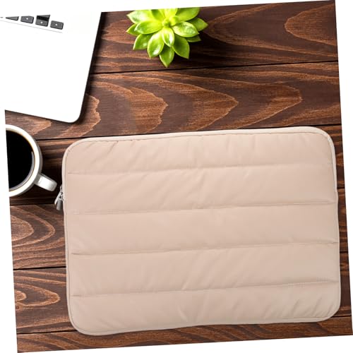 Angoily Laptop Sleeve Bag Polyester Case Multiple Compartments for Tablets Notebooks and Accessories Protection for Travel and Office Use