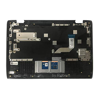Laptop Palmrest Upper Case with US Keyboard and Touchpad Assembly Replacement for Lenovo Chromebook 11 100e 81ER 5CB0R07036 (Not for 100E 2nd Gen)