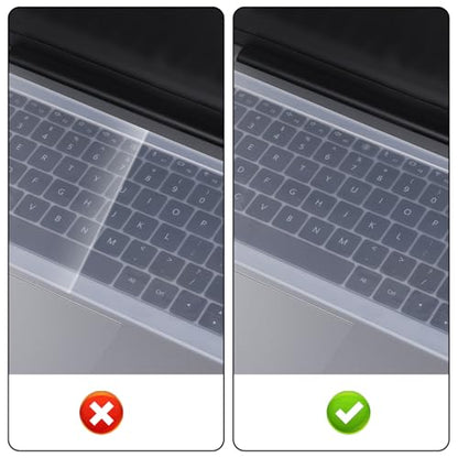 Universal Keyboard Protector Cover Skin for Laptop Notebook 15" 15.6" 16" Anti Dust Waterproof Keyboard Covers (13.7" x 5")