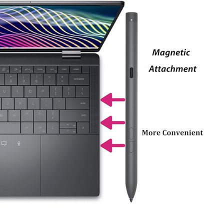 Premier Rechargeable Active Pen PN7522W Compatible for Dell Active Pen PN7522W Compatible with Dell 2-in-1s for Inspiron 7640,for Latitude 5350 2-in-1/7320 Detachable,XPS 13 9315 2-in-1,Precision 5490