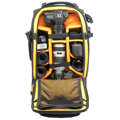VANGUARD ALTA FLY 55T G2 DSLR Convertible Camera Backpack, 8 Wheel Spinner/Trolley, 22 Liter Capacity, Holds 14" Laptop