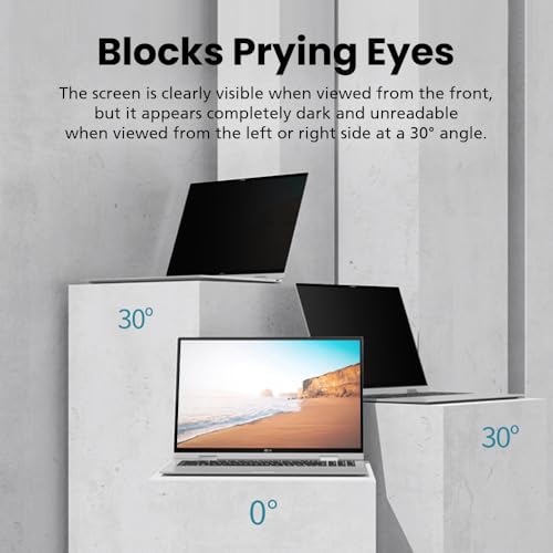 Magnetic Privacy Screen Protector for Samsung Galaxy Book 5 Pro 16"- Removable Privacy Shield, Anti-Glare, Scratch & Smudge-Resistant Surface, Eye Protection, Anti-UV