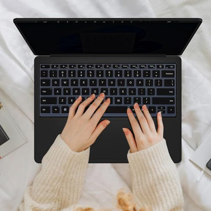 Keyboard Cover for 2026-2024 Microsoft Surface Laptop 7/8 13.8 & 15 inch, Surface Laptop Accessories Ultra Thin Keyboard Protective Skin -Black - color: Black