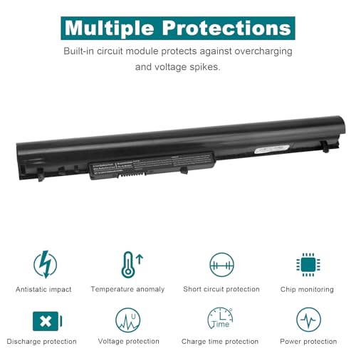 Futurebatt 746641-001 Laptop Battery fit HP OA03 OA04 740715-001 746458-421 751906-541 HSTNN-LB5Y HSTNN-LB5S OA04041 J1U99AA HSTNN-PB5Y TPN-F113 TPN-F115 - size: OA04 12.13, 2.36, 1.57in