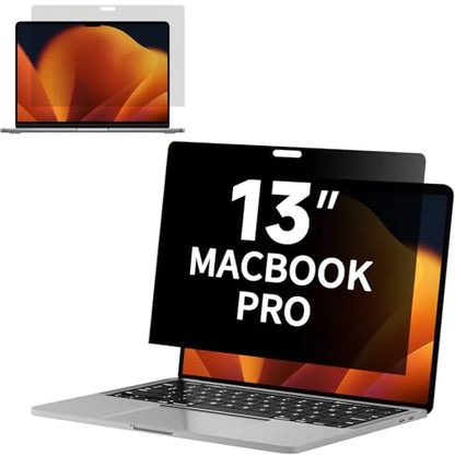 Privacy Screen for MacBook Pro 13 Inch (2016, 2017, 2018, 2019, 2020, 2021, 2022, M1, M2)), Reduce Eye Strain Anti Glare Blue Light Laptop Privacy Screen Shield, Anti Scratch Protector for Mac 13In - size: MacBook Pro 13 Inch(2016-2022)