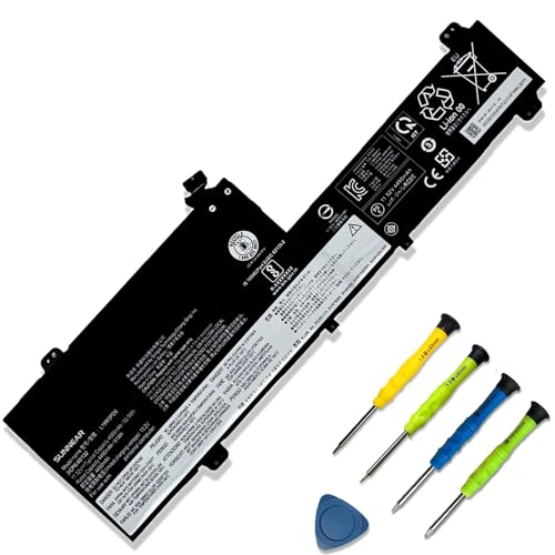 L19M3PD6 Laptop Battery Replacement for Lenovo Flex 5-14ARE05 5-15IIL05 5-14IIL05 82DF 81X2 Series L19L3PD6 5B10X49072 L19D3PD6 5B10X49075 5B10X49077 L19C3PD6 5B10X49073 11.52V 56Wh 4915mAh - size: 13.23*5.43*1.14 inches L19M3PD6