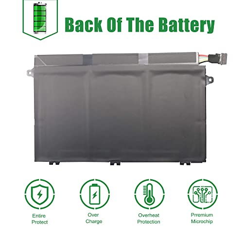 01AV448 L17C3P51 SB10K97609 Laptop Battery Replacement for Lenovo ThinkPad E480 E485 E495 E580 E585 E490 E590 E595 E14 E15 Series L17M3P52 01AV447 L17L3P51 01AV445 L17M3P51 01AV446 11.1V 45Wh