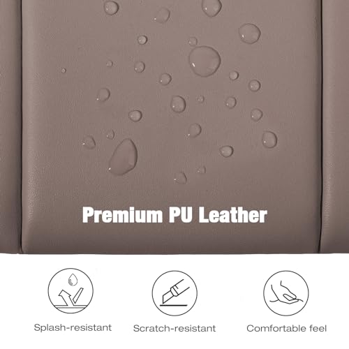 MoKo 13.3-14 Inch PU Leather Laptop Sleeve Fit with New Mac Neo 13", Mac Air 13'' M5 2026, Mac Pro 14'' M5, Mac Pro 13" M2/M1, Built-in Elastic Band, Laptop Carrying Case, Coffee - color: Coffee, size: 13.3-14 inch