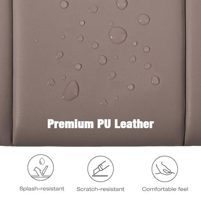 MoKo 13.3-14 Inch PU Leather Laptop Sleeve Fit with New Mac Neo 13", Mac Air 13'' M5 2026, Mac Pro 14'' M5, Mac Pro 13" M2/M1, Built-in Elastic Band, Laptop Carrying Case, Coffee - color: Coffee, size: 13.3-14 inch