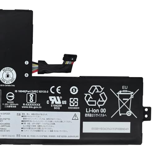 L20M3PG2 Replacement for Lenovo 500e Chromebook Gen3 / 100e Chromebook Gen3 / 100e Chromebook Gen3 / Flex 3 Chrome-11M836 / IdeaPad 3 Chrome-14M836 Series L20D3PG2 L20L3PG2 11.25V 42Wh