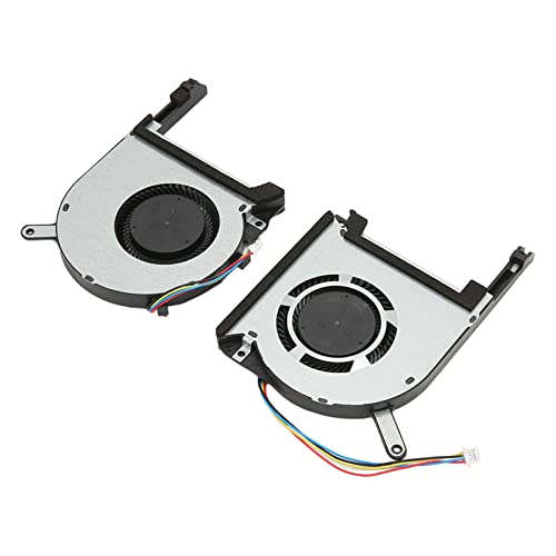 Aluminum Laptop Cooler Stand with 2 Ultra Quiet Fans Design for 13 17 Notebooks Gaming Laptops - size: CPU and GPU Fan