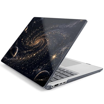 Batianda Cosmic Nebula Case for Microsoft Surface Laptop 15 inch | Fits Surface Laptop for Business 8th Edition 2026 & Surface Laptop 7 15" 2024, 4-in-1 Bundle, Slim Hard Shell, Precision Fit - color: Cosmic Nebula