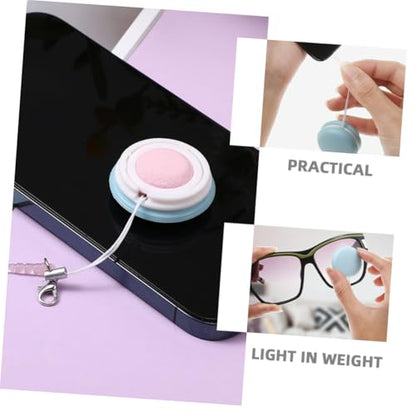 FRCOLOR 6pcs Screen for Electronics Lens Cleaning Cloths Surface Glasses Tool Phone Screen Dust Brush Hanging Ornament