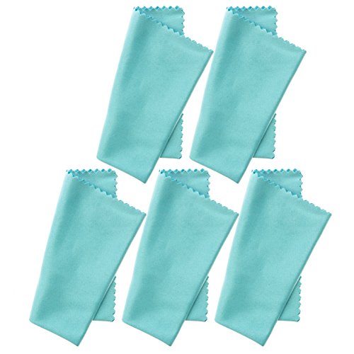 Record Cleaning Cloth Anti-Static - 5 Pack Microfiber Antistatic Towel Lint Free Vinyl Record Cleaner for Your LP Album Collection