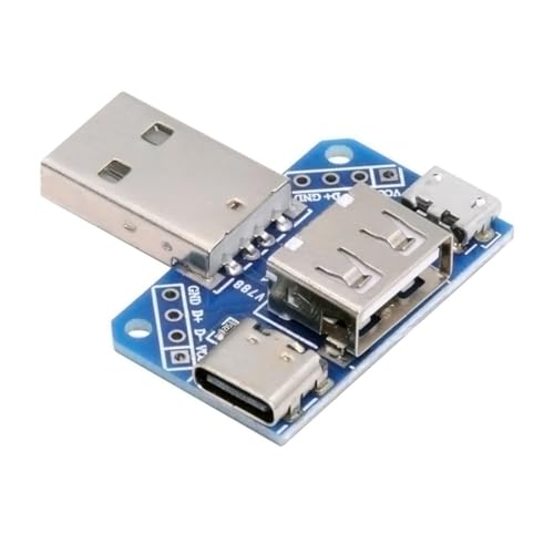 chenyang 3 Port USB Splitter Multi Charging Adapter,USB2.0 Male to Type-A/Type-C/Micro Female Charge Extension Adapter - style: USB-A 1-to-3 Power