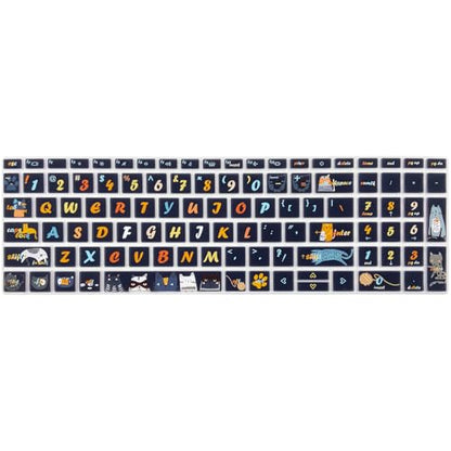Keyboard Cover for 15.6" HP ProBook 450 G8 G9 G10 / ProBook 455 G8 G9 G10 /ProBook 650 G8/HP Zbook Power G8 G9, Cute Keyboard Skin, Cat - color: Cat