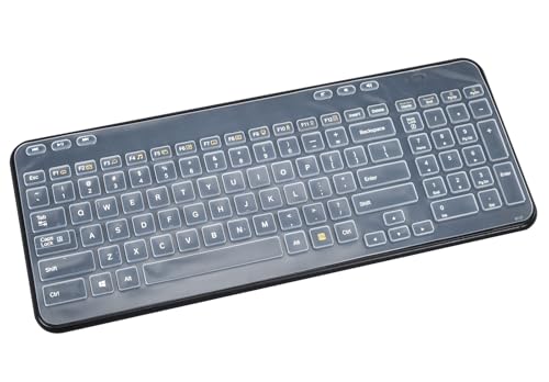 Keyboard Cover Skin for Logitech Wireless MK360 Keyboard/K360 Keyboard, Logitech MK360 K360 Keyboard Protector Accessories - Clear - color: Clear, size: MK360/K360