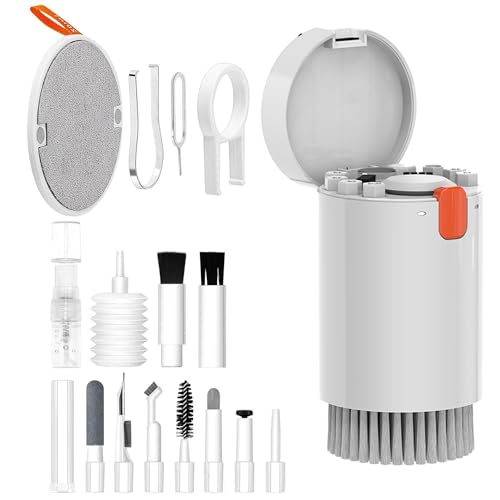 20-in-1 Laptop & Electronics Cleaning Kit,Keyboard Cleaner Kit | Cell Phone Cleaning kit, Cleaning kit, Electronic Device Clean Tool for Camera PC Monitor Earbud TV Tablet Car Screens