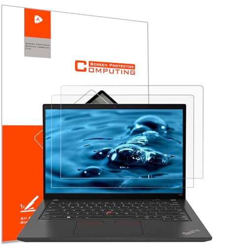 YINOVEEN 2 Pack 14 Inch Matte Anti-Glare Screen Protector for Lenovo Thinkpad T14 T14s P14s Gen 4/Gen 3, ThinkPad E15 Touchscreen 14 inch Laptop, Eye Protection Filter