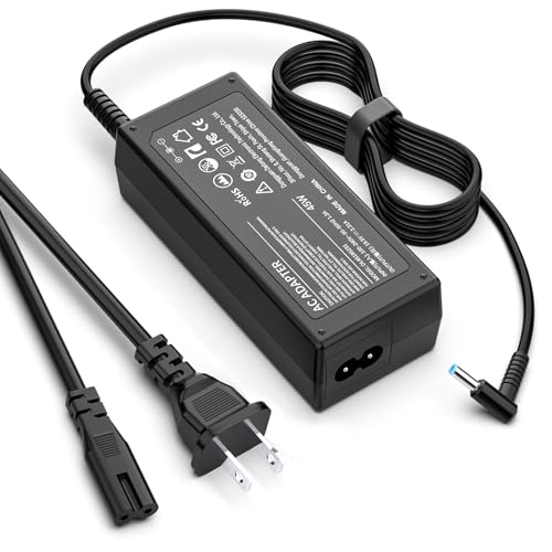 Syfrufo 45W 19.5V 2.31A Laptop Charger for HP Pavilion x360, Envy & EliteBook Series