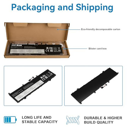 Futurebatt L17C4P72 Laptop Battery Compatible with Lenovo ThinkPad X1 Extreme 1st Gen/2nd Gen ThinkPad P1 1st/2nd Gen Series L17M4P72 01AY968 01AY969 L18M4P71 01YU911 5B10V98091 SB10Q76929 SB10Q76928 - size: L17C4P72