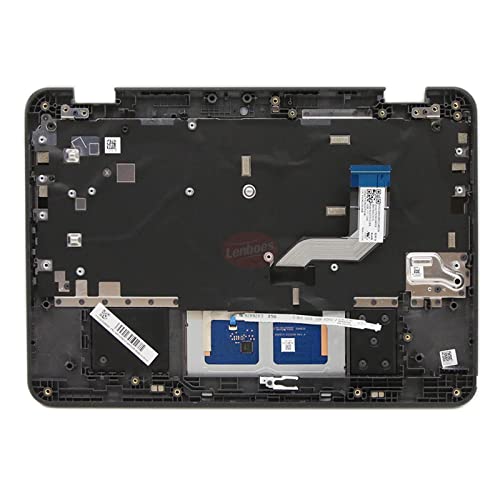 Laptop Palmrest Upper Case Top Cover with US Keyboard and Touchpad Mousepad Assembly Replacement (WFC Hole) for Lenovo 300e Chromebook Gen 3 82J9 82JA WiFi 5M11C94721 - color: Palmrest Assembly WFC WIFI 5M11C94721
