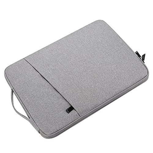 Angoily Laptop Sleeve Lightweight Polyester Carrying Bag Extra Pockets for Accessories Compact and Shock-Absorbent Case for and Laptops