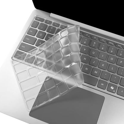 Ultra Thin Transparency Keyboard Cover Protector Skin for 13-Inch 2025 Release Microsoft Surface Laptop Copilot+ PC Snapdragon X Plus, and 12" 2025+ Surface Pro 2-in-1 Laptop/Tablet,US Keyboard