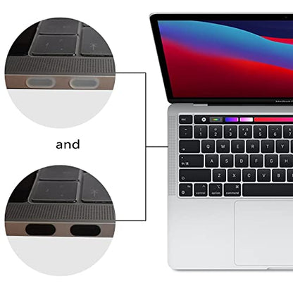10 Pcs Dust Dirt Plugs Cover for MacBook Neo 13 inch 2026 & MacBook Pro 14" & MacBook Pro 16" & MacBook Air 13 inch & MacBook Pro 13", Silicone Dust Cups Set Port Plugs Cover