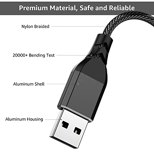APETOO USB to 3.5mm Audio Adapter, External Stereo Sound Card for PC Laptop | USB A to Aux Jack Dongle Cable Cord for Headphones & Headset, Compatible with MacOS, Windows, Linux, Desktop, Gaming Consoles