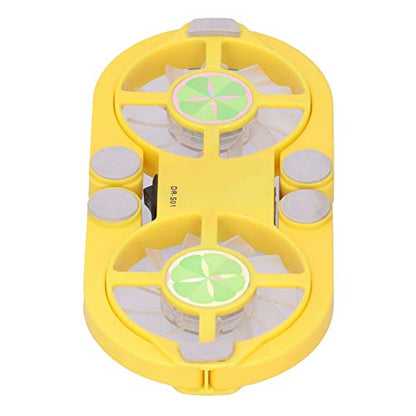 Acouto Folding USB Laptop Cooling Pad with Double Fans 500RPM-2500RPM Low No -, Stylish with e LED Lights for Notebooks (#3)