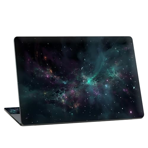 Universal Laptop Skin Sticker with 2 Wrist Pad Skins, Waterproof Scratch Resistant Vinyl Laptop Cover Decal, Cut to Fit for 11–15.6 Inch MacBook HP Dell Lenovo, Cosmetic Sky - color: Cosmetic Sky