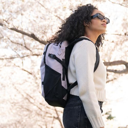 WANDRD NIMBUS 18L: Lightweight Travel Backpack for Men and Women, Weather Resistant Everyday Bag with Padded Shoulder Straps, Laptop Bag and Traveling Bag for Office (Uyuni Purple) - color: Uyuni Purple