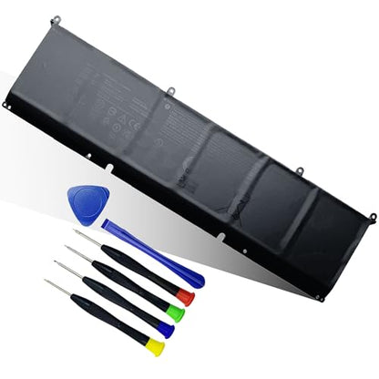 90Wh P0FWH Laptop Battery Replacement for Dell Alienware m16 R2 Inspiron 16 Plus 7640 Inspiron 16 7640 2-in-1 Series P0FWH POFWH 0M9DG0 HGJCY - size: 11.85*3.34*0.31 inch P0FWH