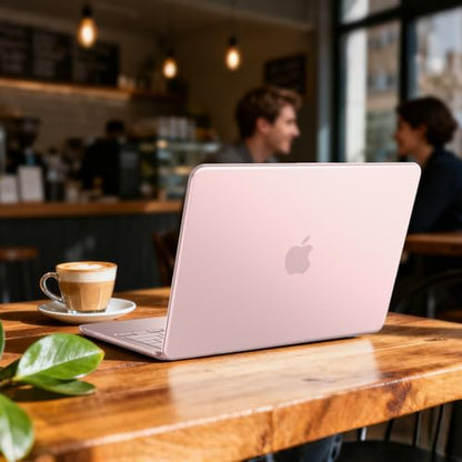 B BELK for MacBook Neo Case 13 inch 2026 | (A18 Pro, Model A3404) | 1:1 Precision Fit | Official Blush Clear | Matte Hard Shell Case | Scratch & Fingerprint Resistant for New MacBook Neo 13 inch Case - color: Blush Clear