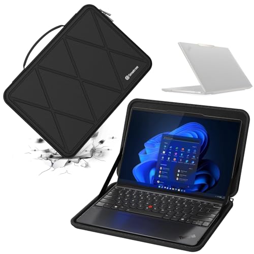 Smatree Hard EVA Case for 12 inch Lenovo ThinkPad X12 Gen 2 Detachable | Compatible for 12 inch Lenovo ThinkPad X12 Gen 2 Detachable, for 13.3 inch Lenovo ThinkPad Z13 Gen 2/1 Notebook Bag (X8017) - color: X Series-Black, size: For 13 inch Lenovo ThinkPad