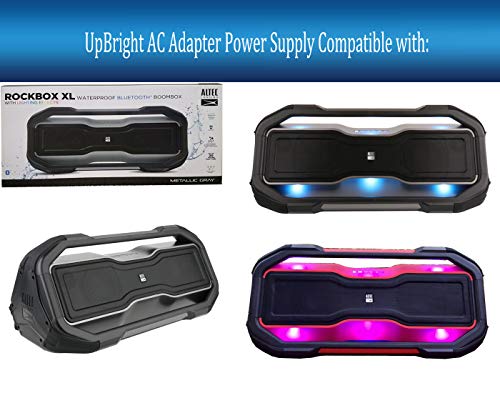 UpBright 18V AC/DC Adapter Compatible with Altec Lansing RockBox XL IMW999 STL SJR IMW999STL IMW999SJR 1MW999 Boombox Wireless Bluetooth Speaker 2390819 2390520 JT012-1802500 2.5A Power Supply Charger